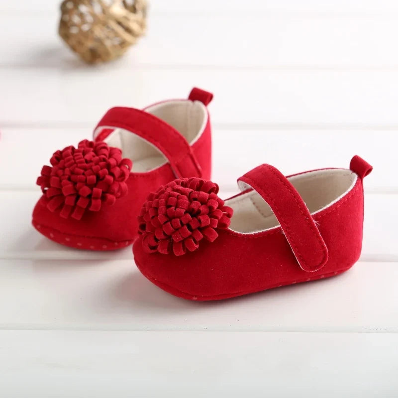 0-18 Months Newborn Baby Girl Walking Shoes Princess Shoes Little Baby