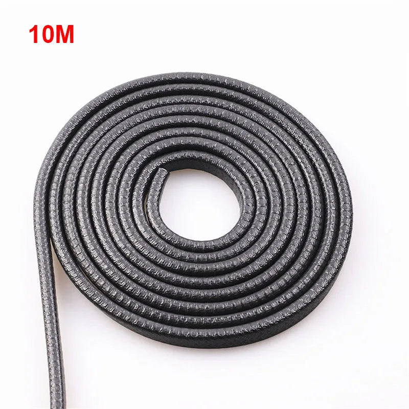 Car Door Protector Edge Scratch Strip Guard Trim Automobile Door Noise reduction Anti Collision Protection With Steel Carstyling
