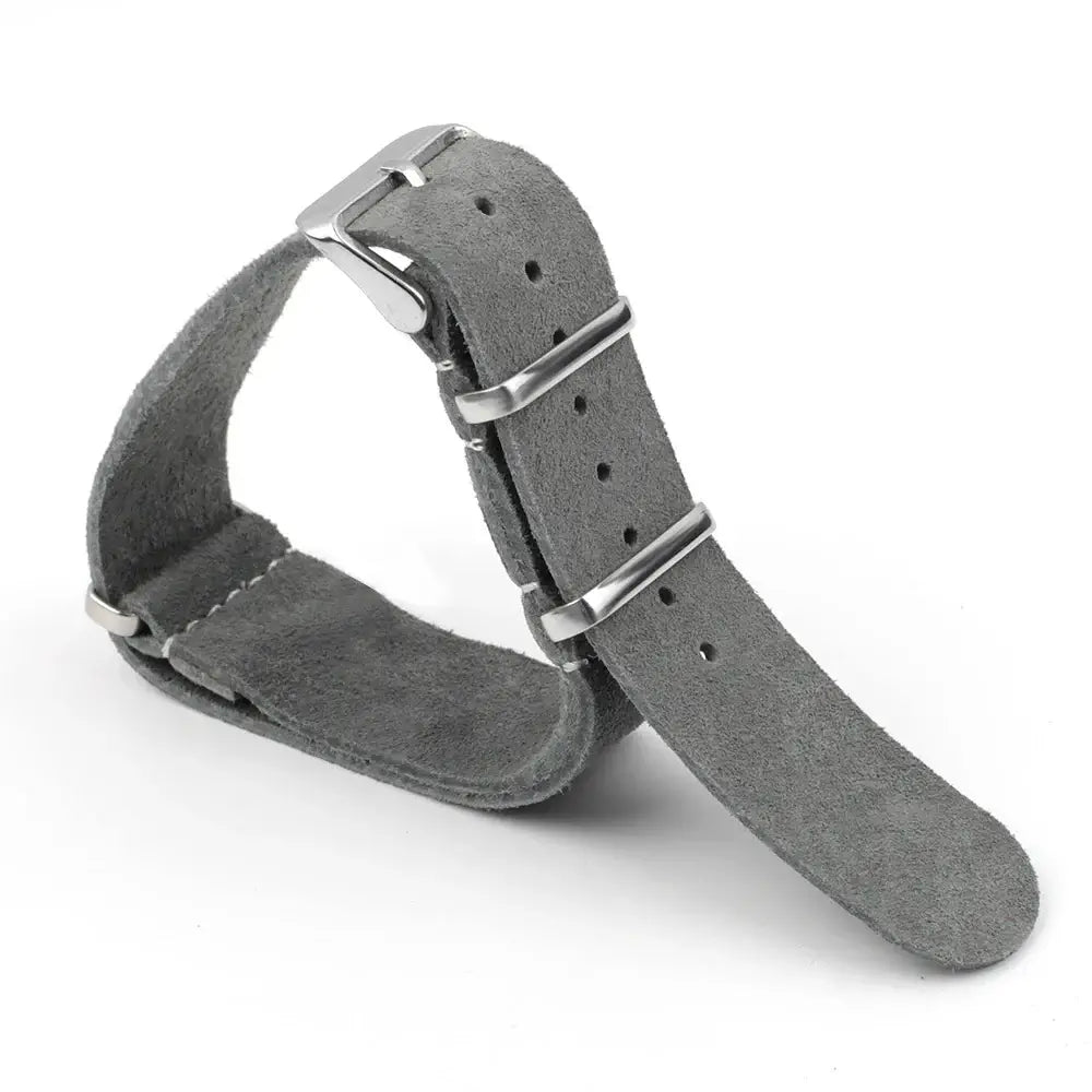 Samsung Galaxy Watch 7, 6, 5, 4 & FE Suede Pass-Through Strap