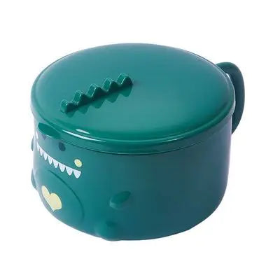 Tazón de ramen de dinosaurio lindo