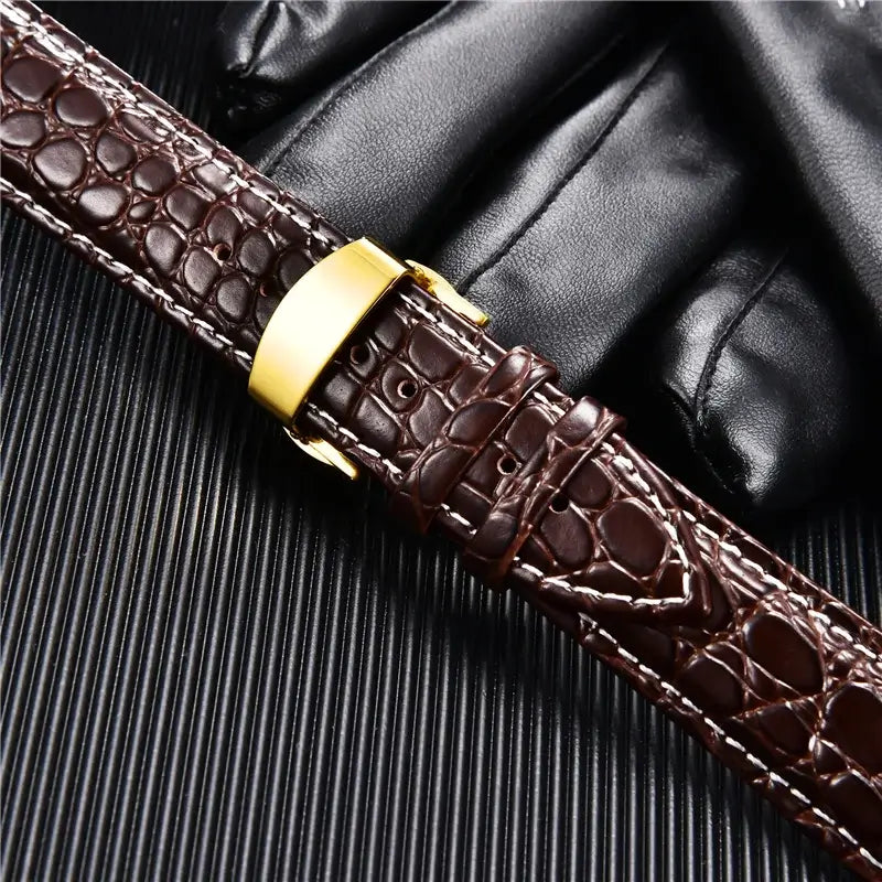 Huawei Leather Band - Crocodile Pattern - Premium Quality