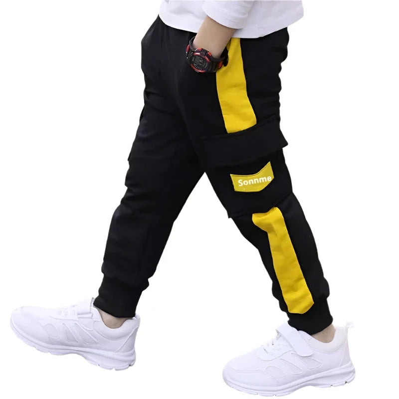 Stylish Kids' Cargo Pants for Spring & Autumn