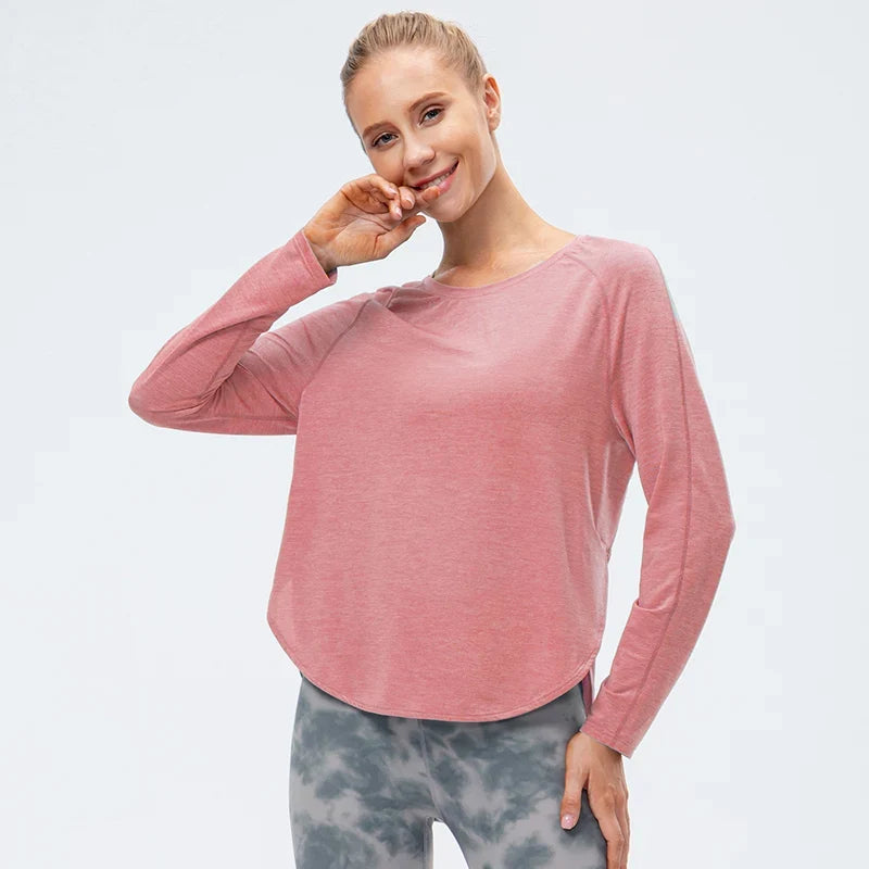 Women's Long Sleeve Workout Tee