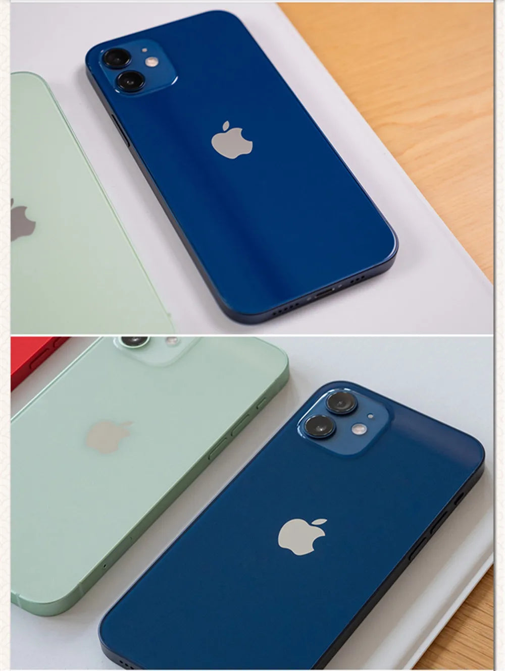 iPhone 12 5G iphone12 6.1" Genuine Super OLED RAM 4GB ROM 64/128/256GB A14 Bionic Face ID NFC 98% New Original Cell Phone