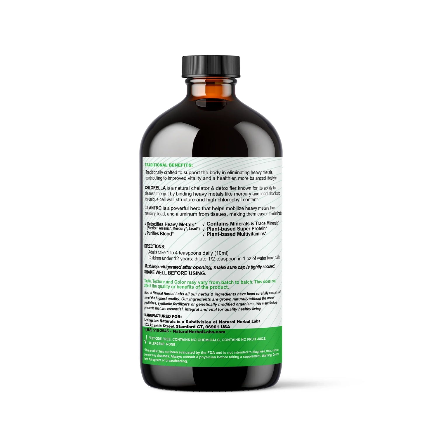 Organic Herbal Heavy Metal Detox