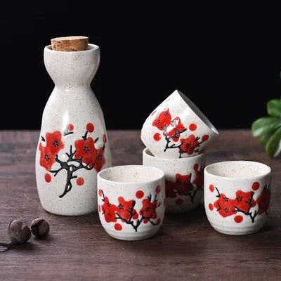 Juego de sake de cerámica