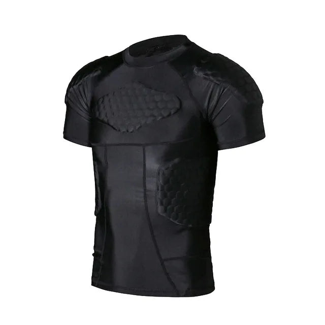 Sports Honeycomb Anti-Collision Suit Anti-Collision T-Shirt Shorts Football Cycling Sports Protective Gear