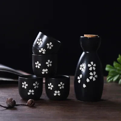 Juego de sake de cerámica
