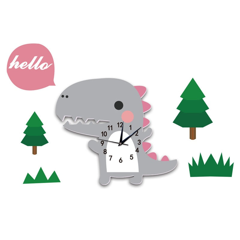Reloj de dinosaurio