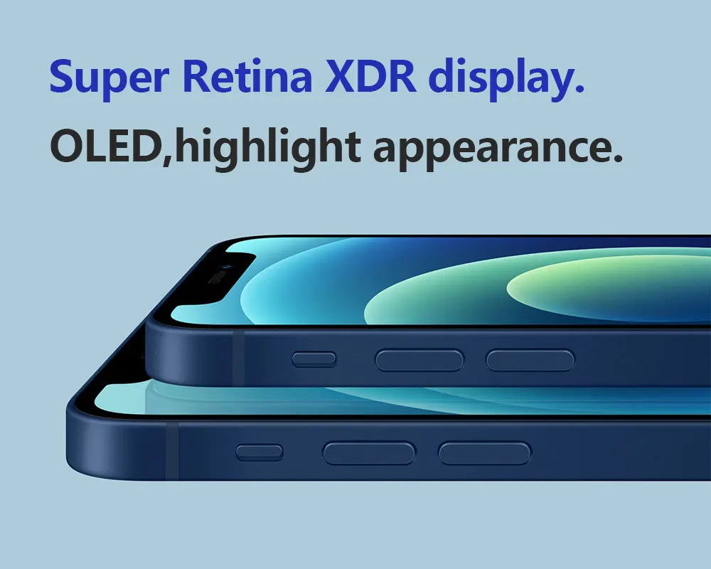 iPhone 12 5G iphone12 6.1" Genuine Super OLED RAM 4GB ROM 64/128/256GB A14 Bionic Face ID NFC 98% New Original Cell Phone