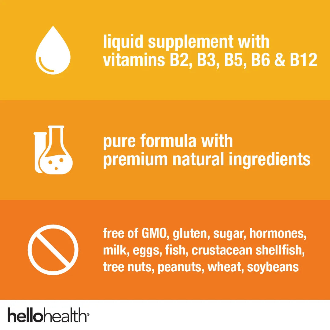 Happy Energy Vitamin B12 Plus – B12 Complex with B2, B3, B5 & B6 for Energy, Focus & Mood Support