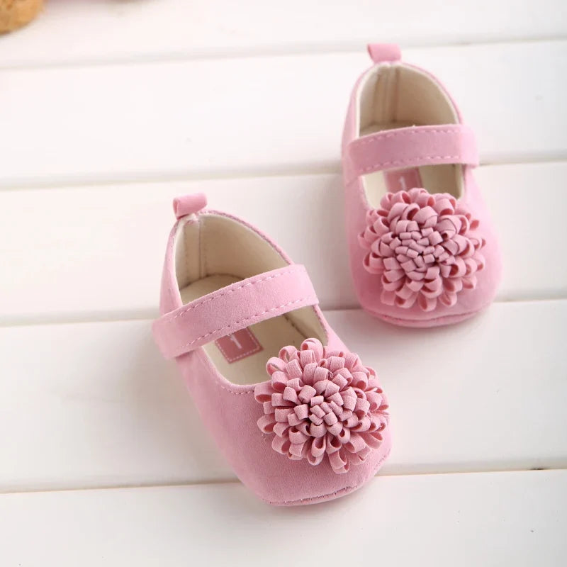 0-18 Months Newborn Baby Girl Walking Shoes Princess Shoes Little Baby