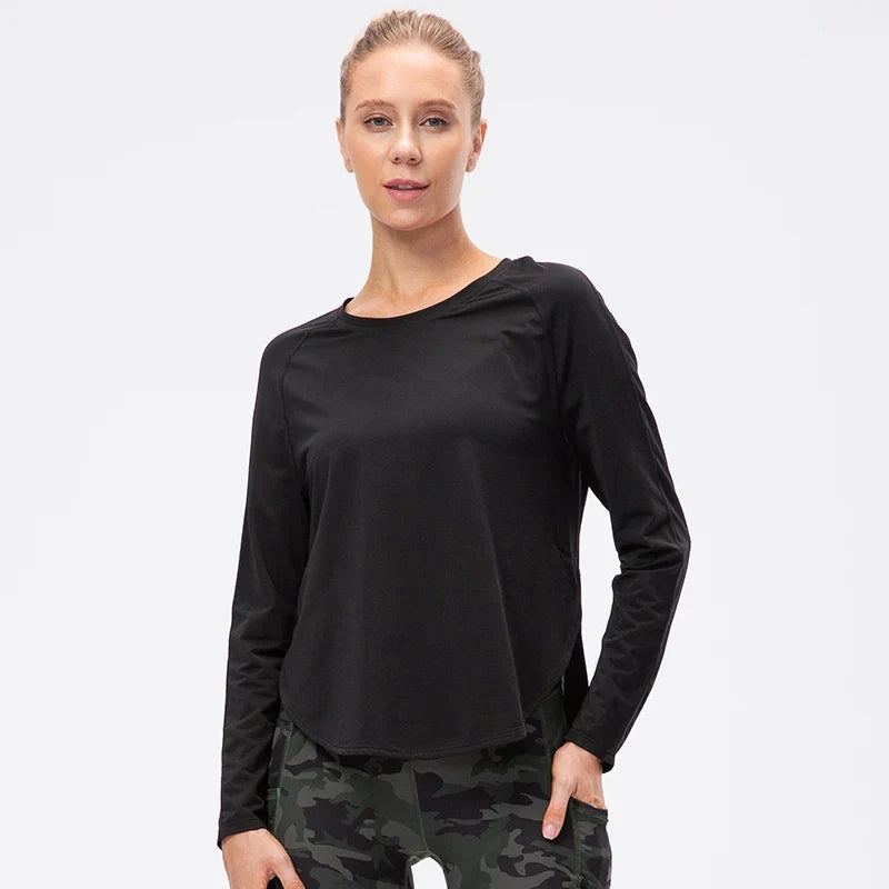 Women's Long Sleeve Workout Tee