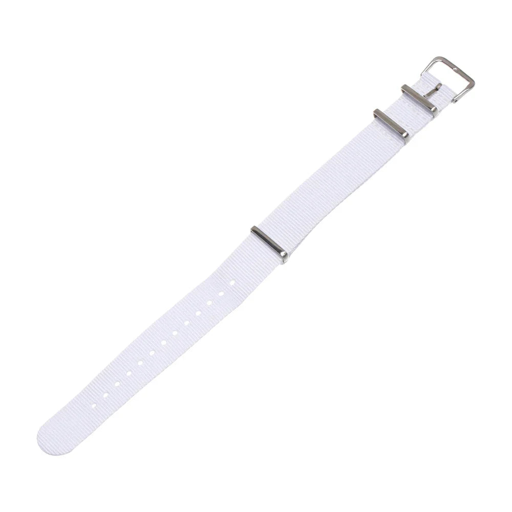 Polar Nylon Watch Band - Weaving Sport Loop, Adjustable, Heavy Duty Strap