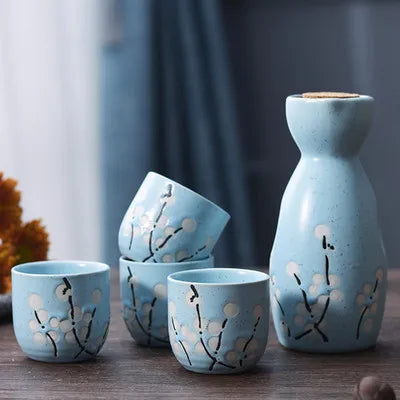 Juego de sake de cerámica