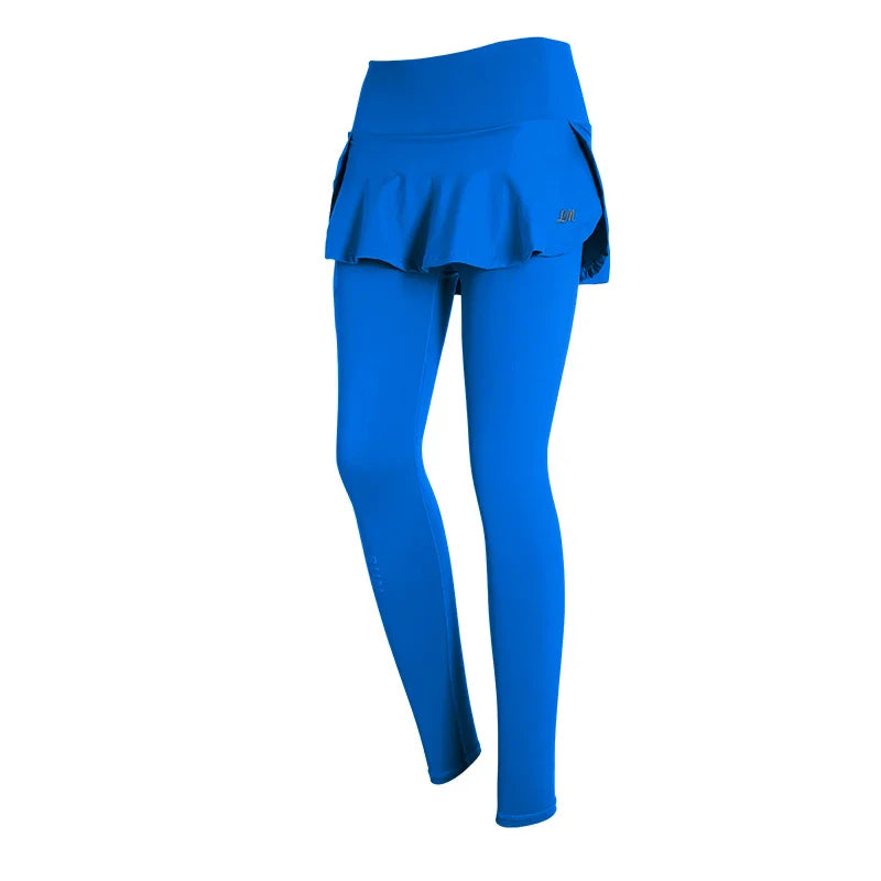 Mallas de falda de cintura alta para mujer