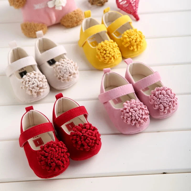 0-18 Months Newborn Baby Girl Walking Shoes Princess Shoes Little Baby