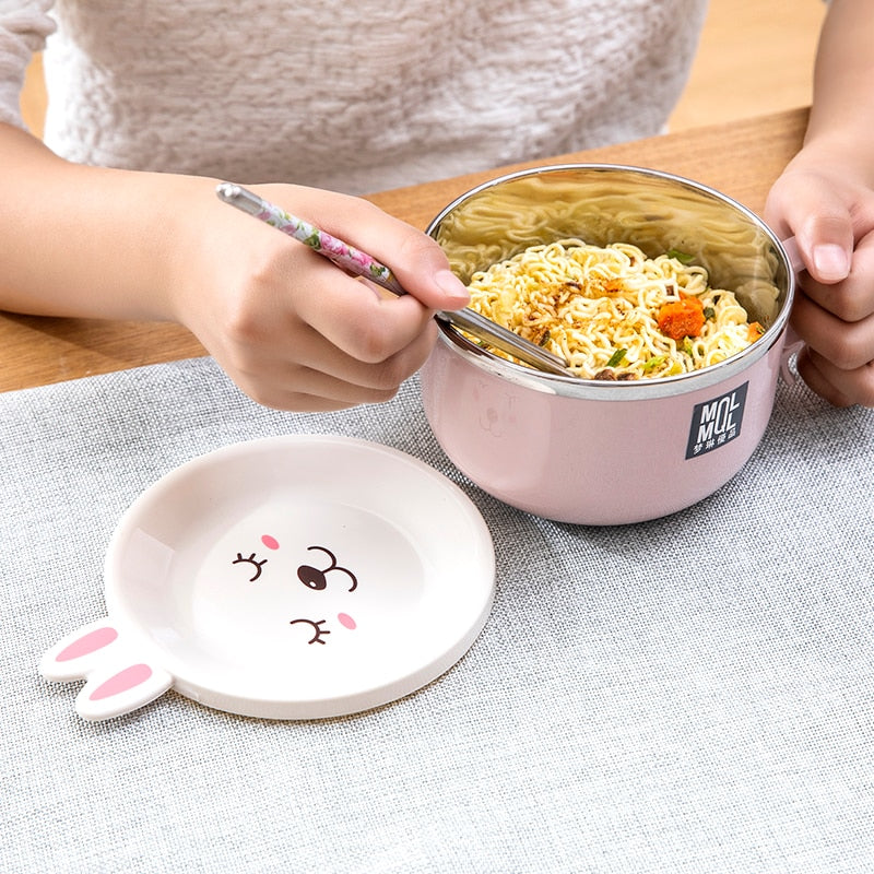 Cuencos de Ramen con Orejas de Conejo