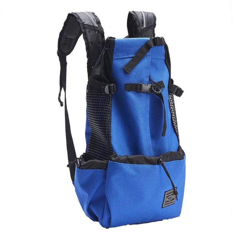 Mochila de transporte para perros, senderismo, viajes, ventilación al aire libre, malla deportiva para exteriores