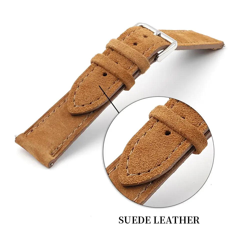 Huawei Watch Suede Leather Strap - Soft and Stylish Design