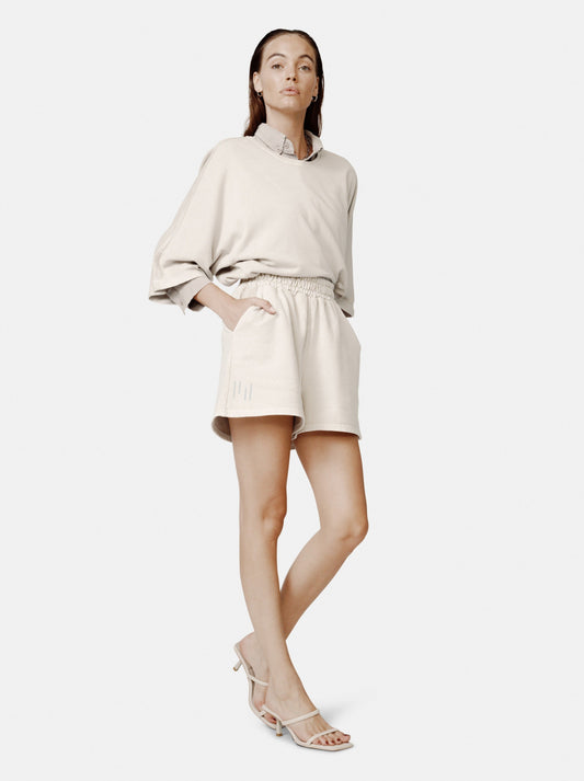 Short de felpa francesa para salón - Heno