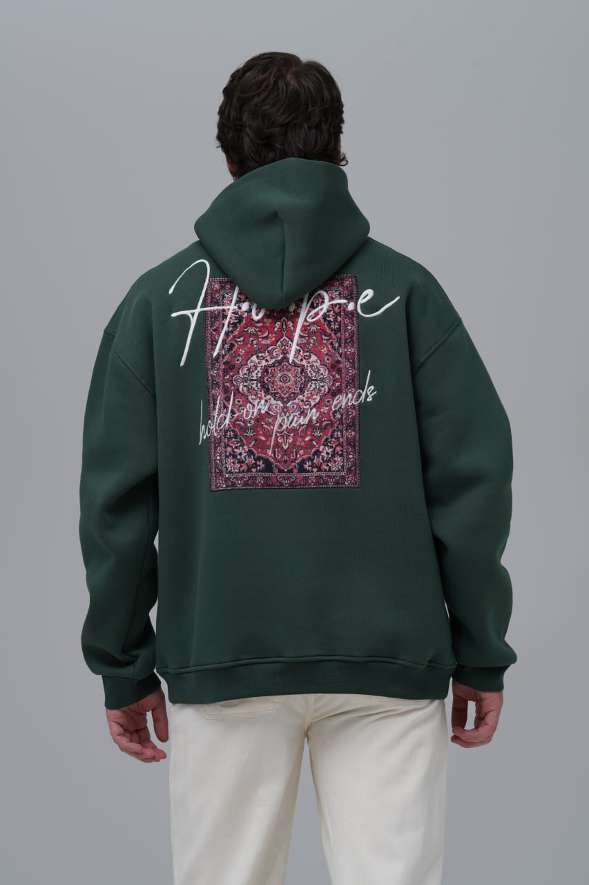 "Hope" Persian Rug Graphic Hoodie