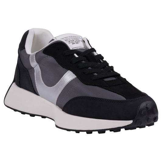 Zapatillas de cordones negras Howell de mujer