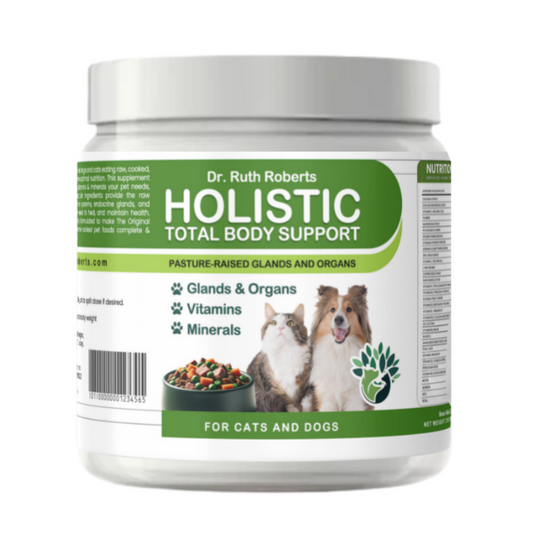 PRE-ORDER Holistic Total Body Support – Multivitamin & Glandular Support for Dogs and Cats