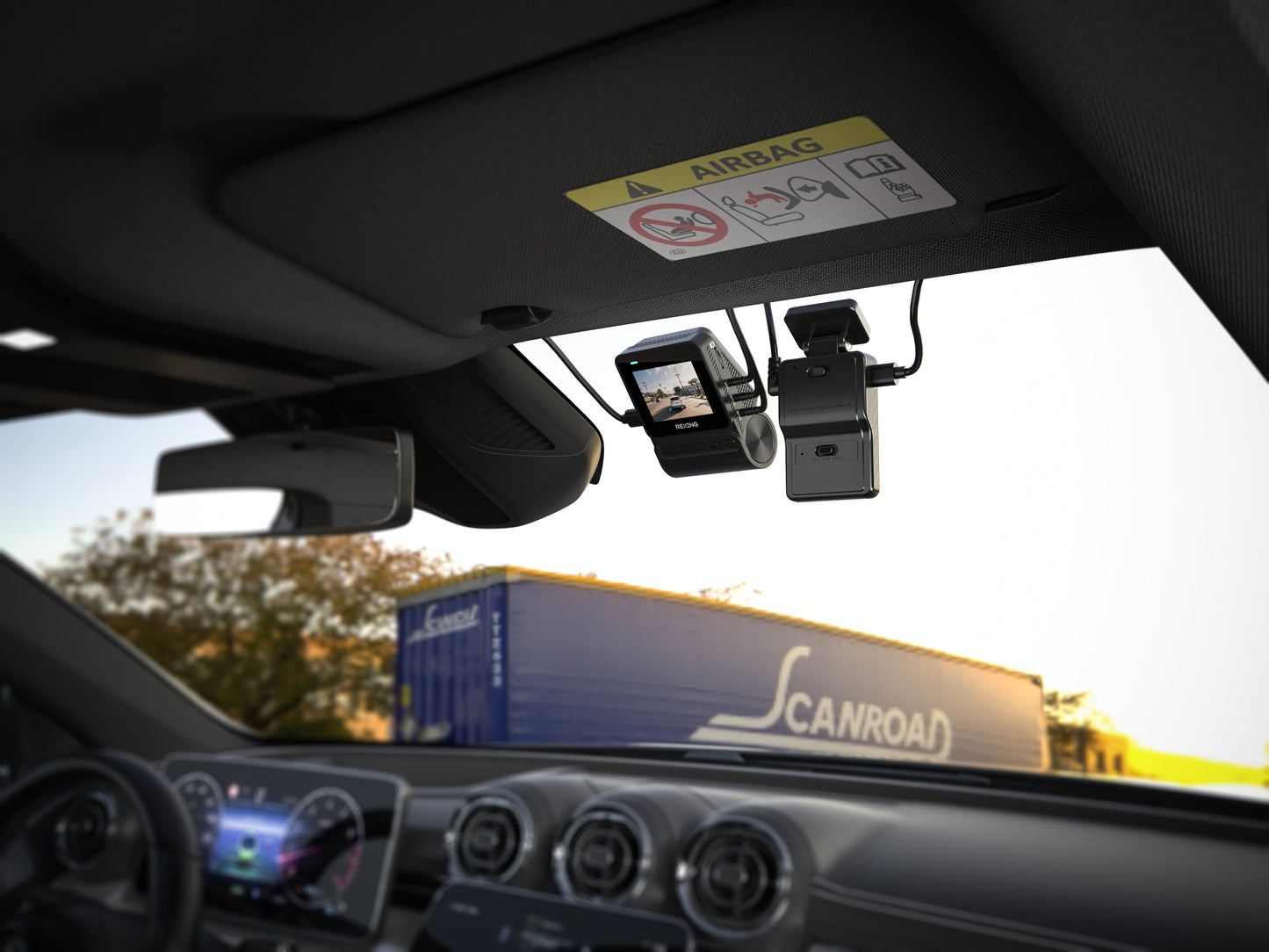 Kit de cableado inteligente Rexing con detección de movimiento de 360°