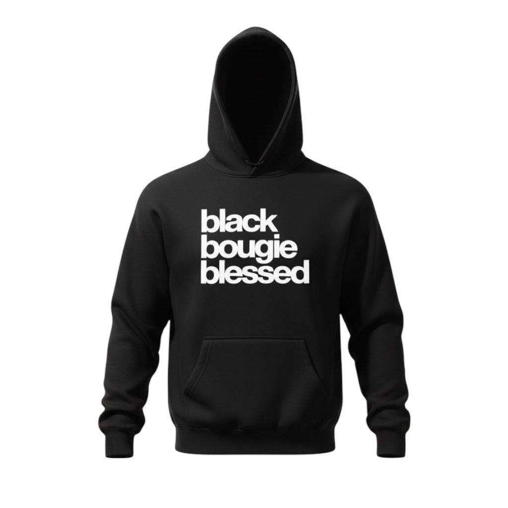 Negro con Clase y Bendecido {Unisex}
