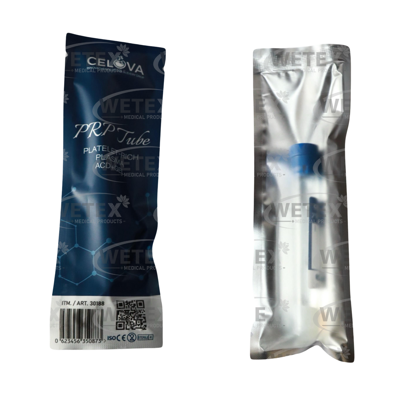 PRP Platelet-Rich Plasma Celova Glass 10ML Tubes ACD+Gel Separator