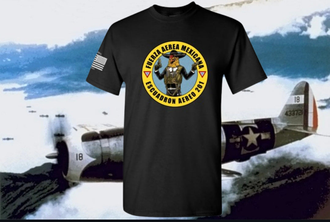 Camiseta Escuadrón 201 de La Línea MEXUSMAR