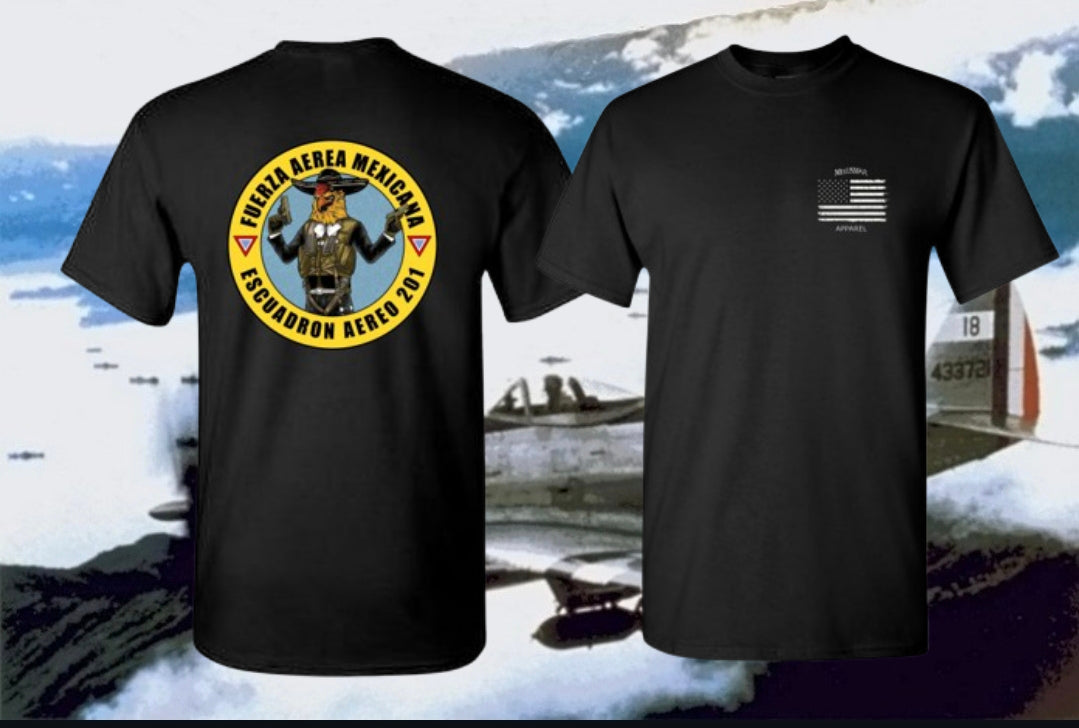 Camiseta Escuadrón 201 de La Línea MEXUSMAR