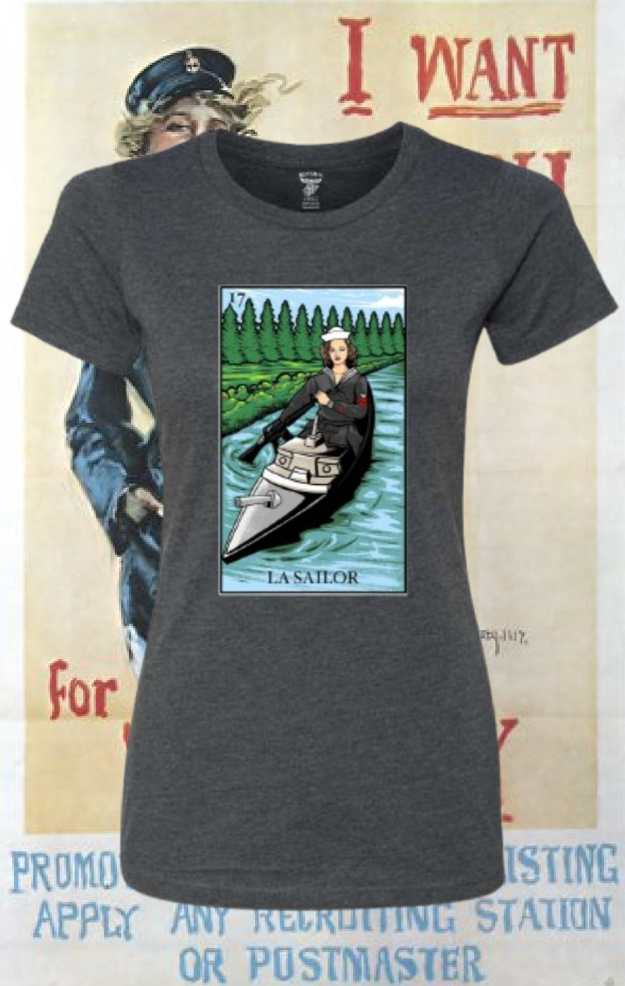 La Sailor Loteria T-Shirt by La Linea MEXUSMAR