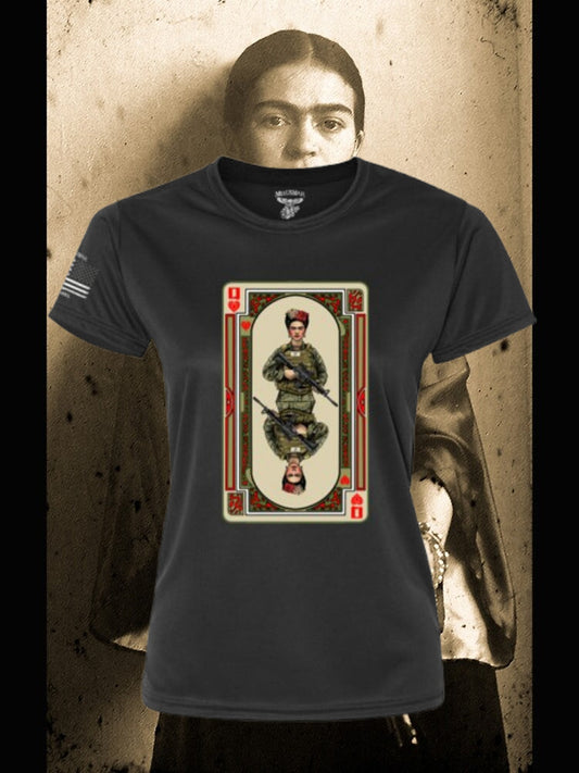Camiseta Frida, La Reina De Corazones de La Linea MEXUSMAR