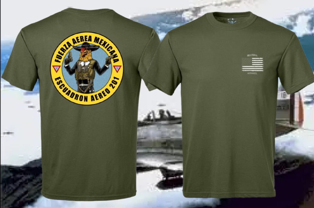 Camiseta Escuadrón 201 de La Línea MEXUSMAR