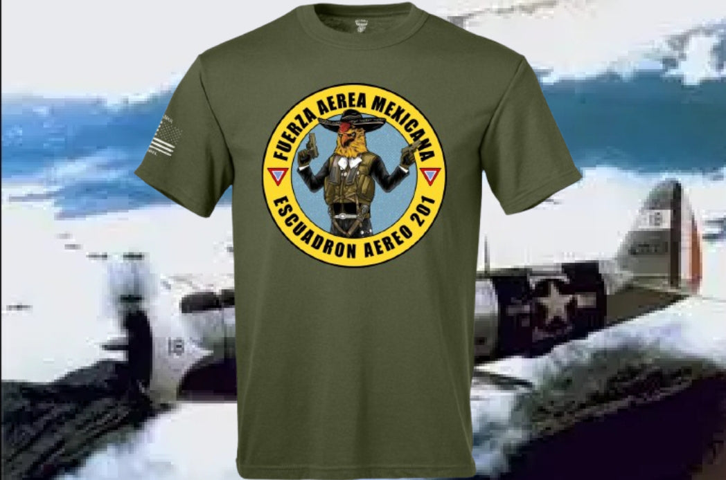 Camiseta Escuadrón 201 de La Línea MEXUSMAR