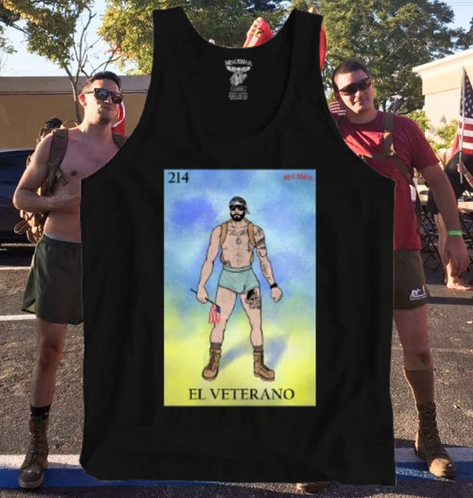 El Veterano Lotería Tank Top de La Línea MEXUSMAR