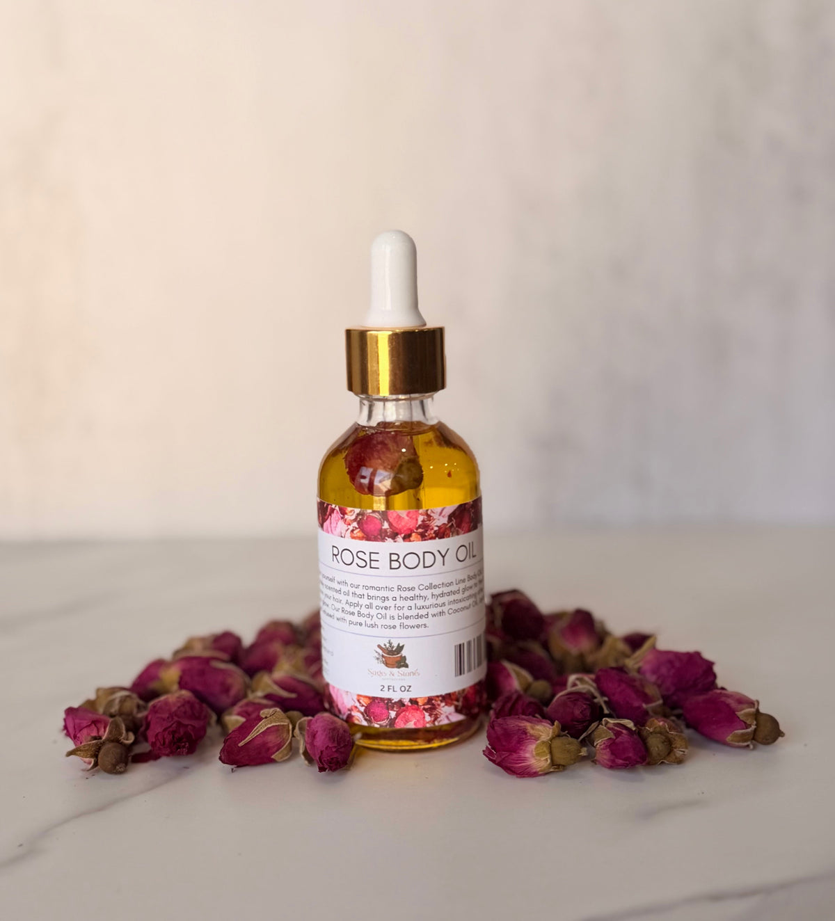 Aceite Corporal de Rosas