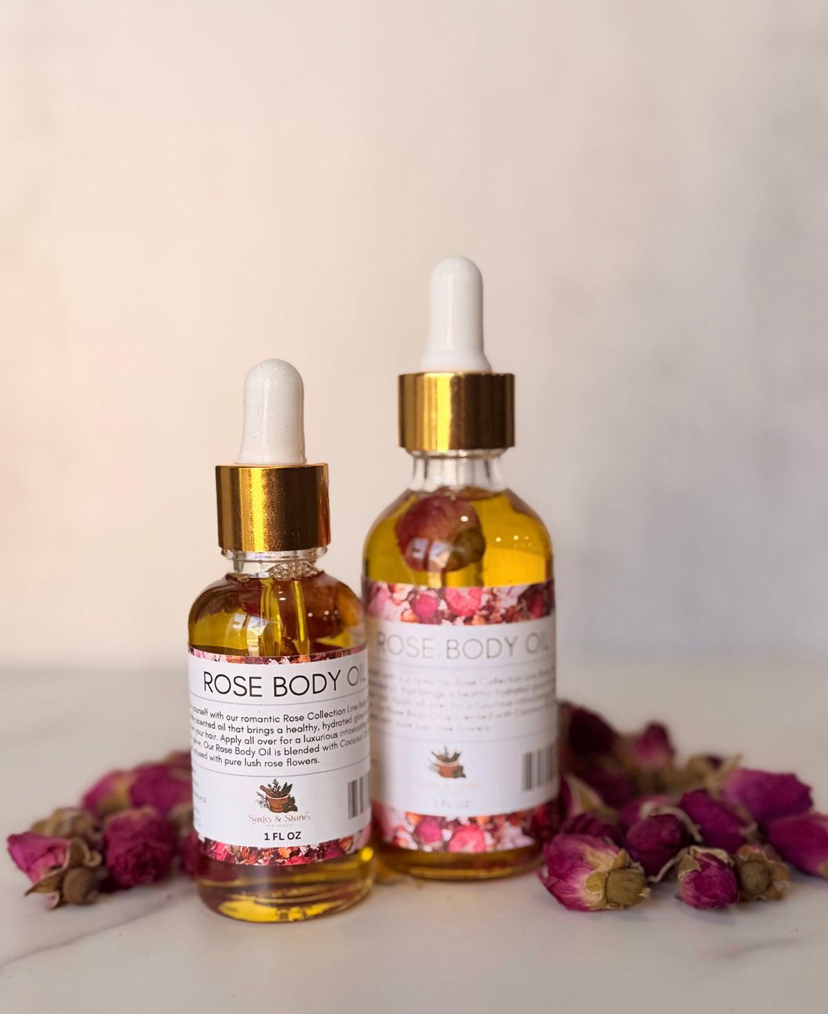 Aceite Corporal de Rosas
