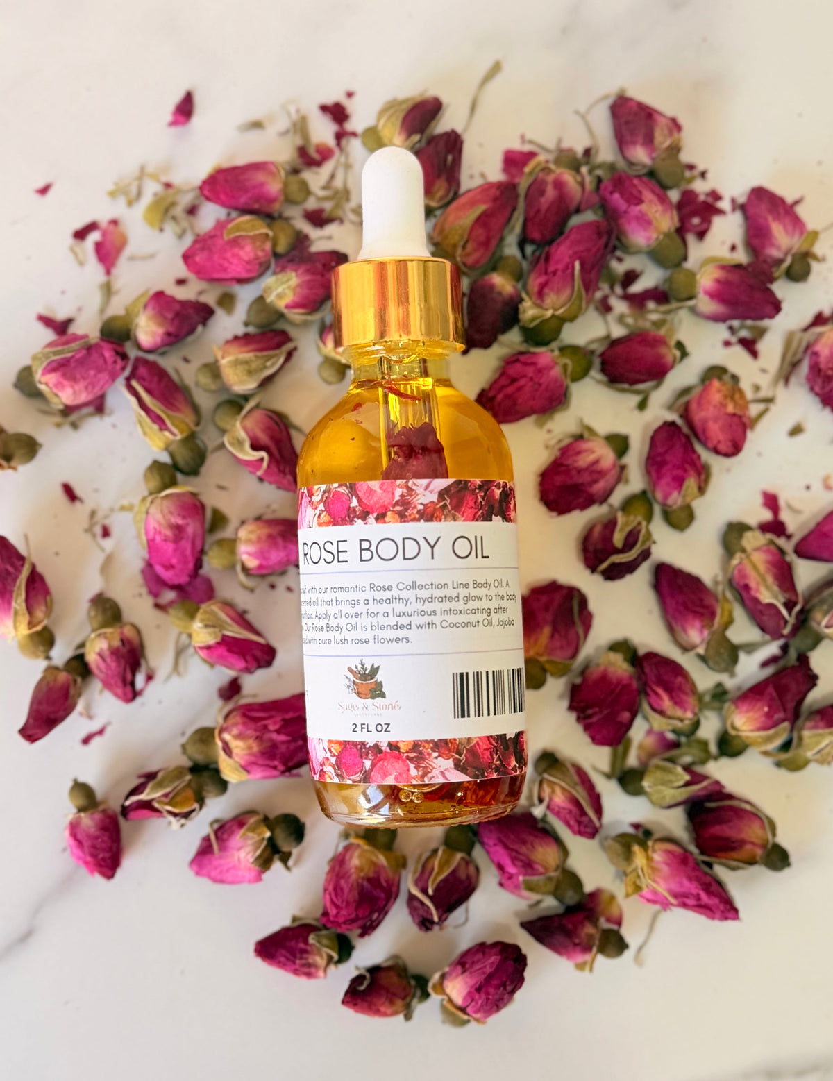 Aceite Corporal de Rosas