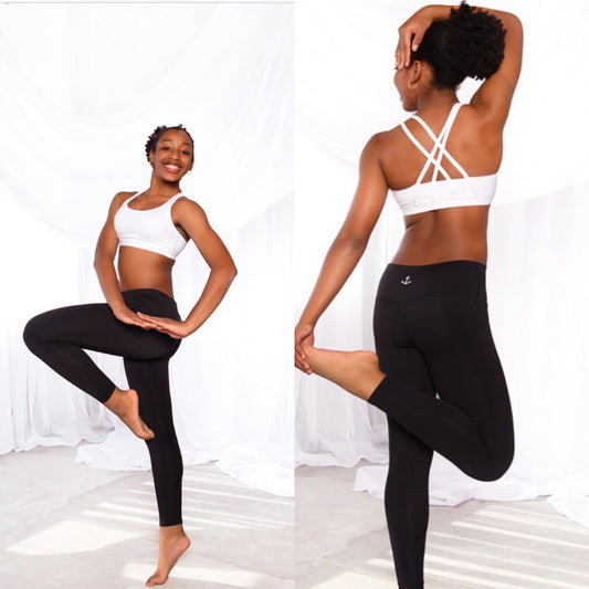 El top tipo bralette Atlas - Blanco