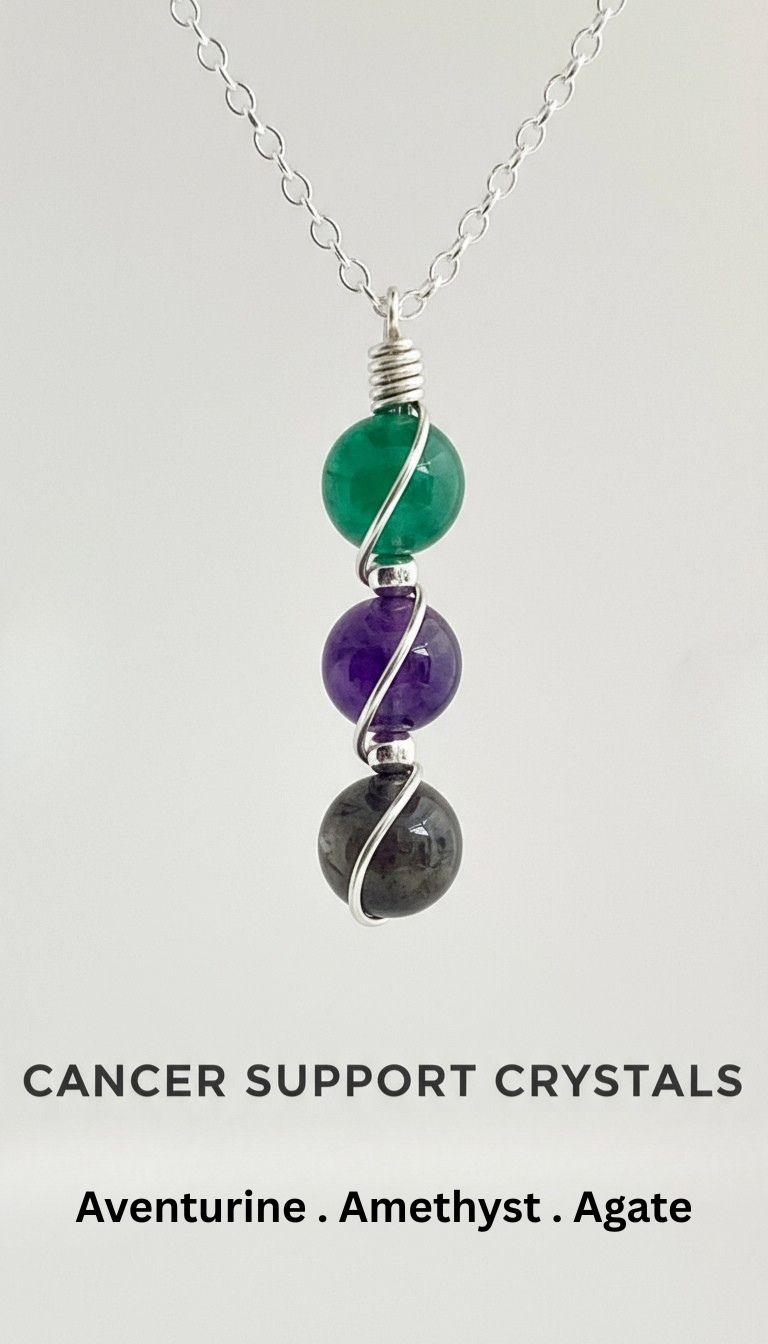 Sterling Silver Wire Wrapped Zodiac Stone Assistance Necklace