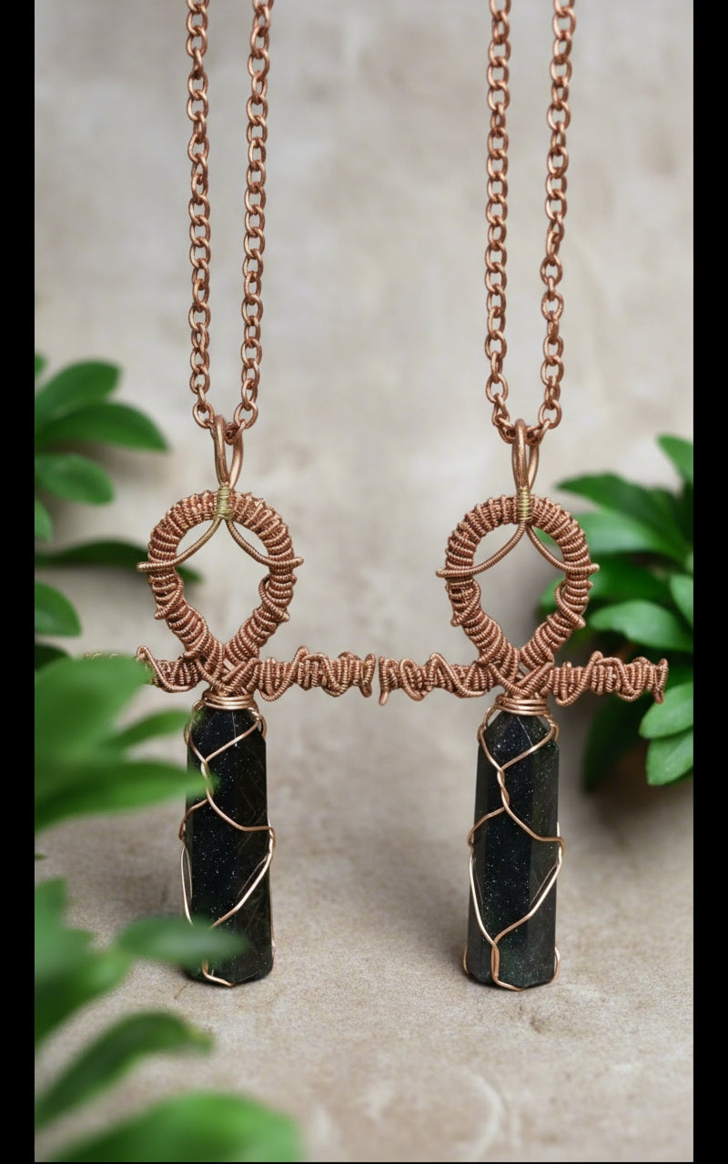 iamevibez 2 Custom Twin Flame Ankh Set 🔥