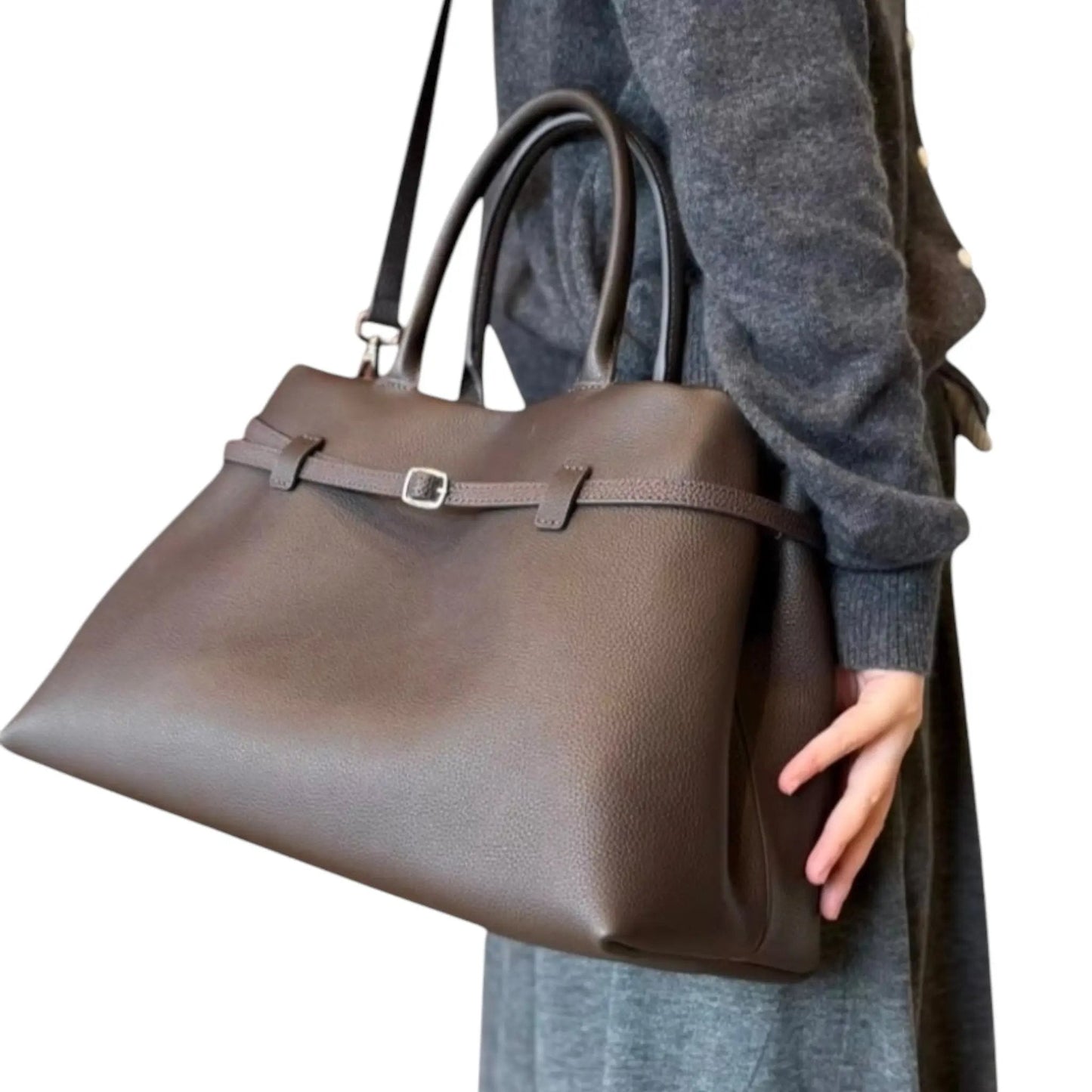 EL BOLSO GRANDE XL SARAH CON CINTURÓN