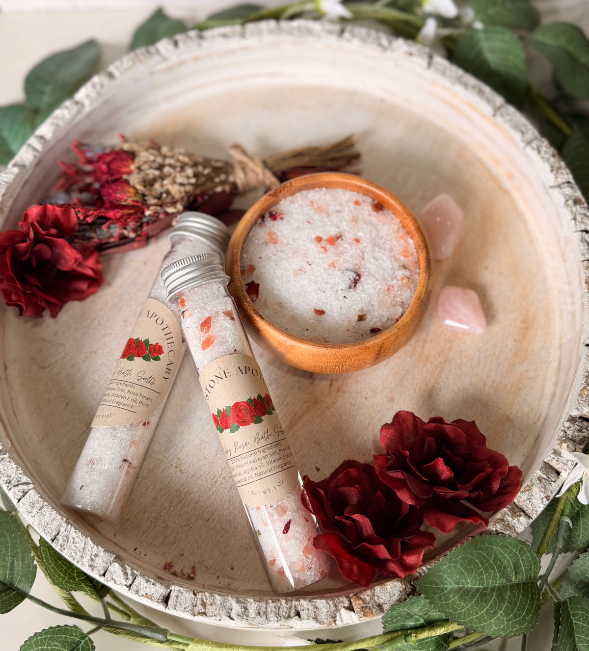 Tubos de sales de baño Ruby Rose