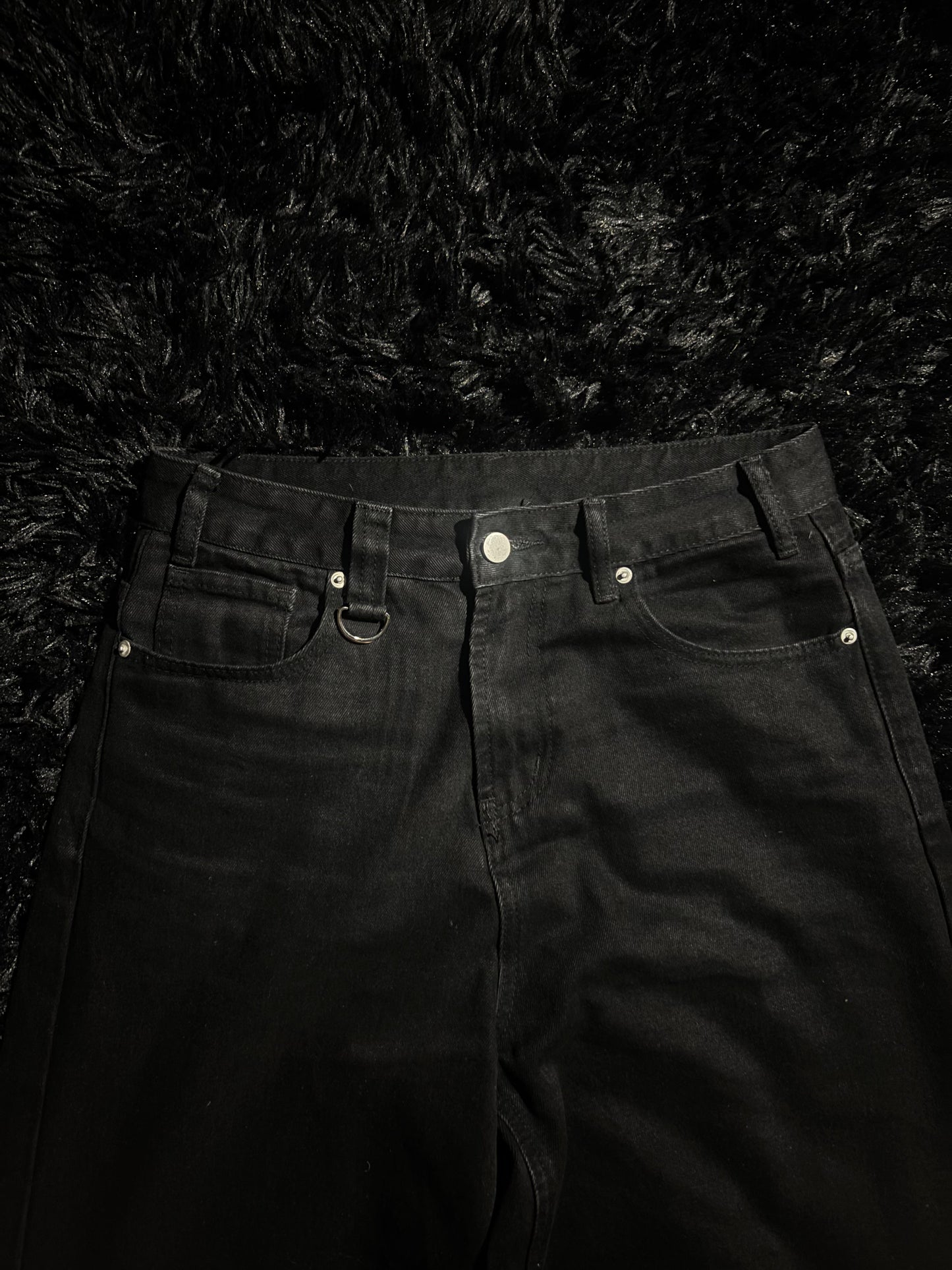 "Kuro" baggy denim
