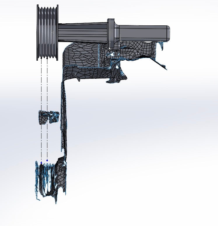 RADHAUS Audi 2.7 Power Steering Delete (For Upgrade To Electric Power Steering)