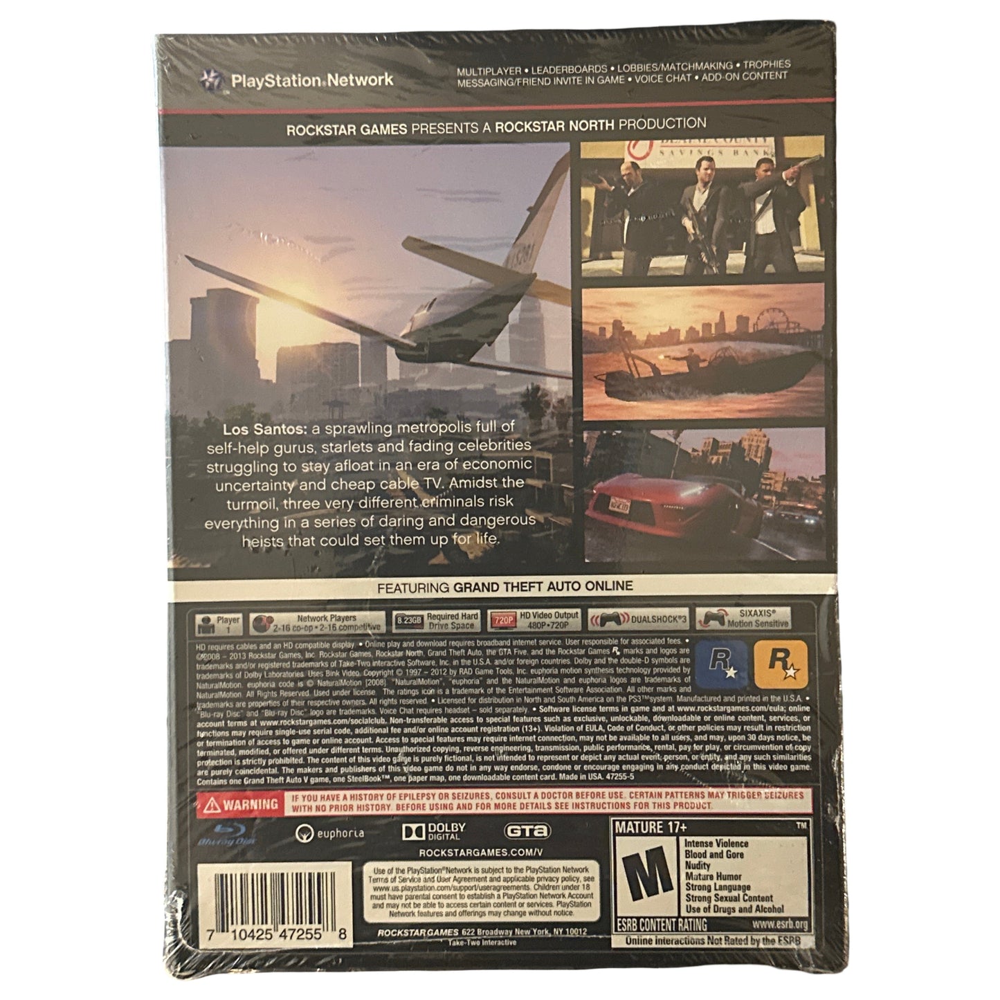 Grand Theft Auto V [Edición especial] – PlayStation 3 (SELLADO)