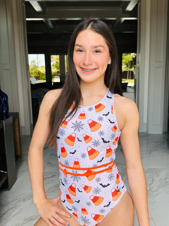 Candy Corn Leotard